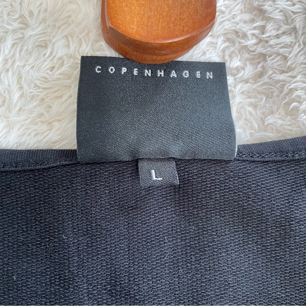 Bitte Kai Rand Sheer Panel Cutout Black Shift Dress Copenhagen - Picture 6 of 12